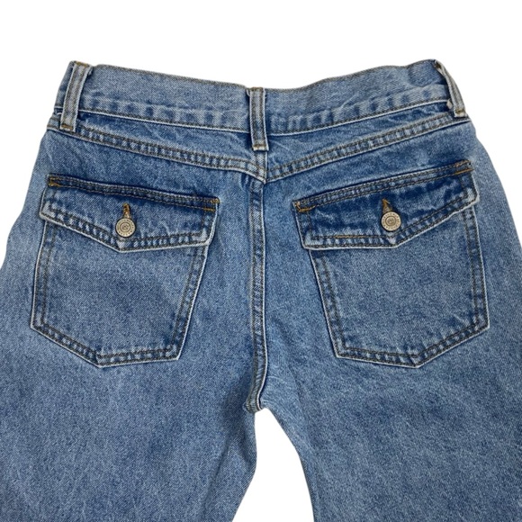 John Galt X Yellow Rat Bastard Wide Leg Flare Bootcut Jean Brandy Melville - Picture 6 of 16